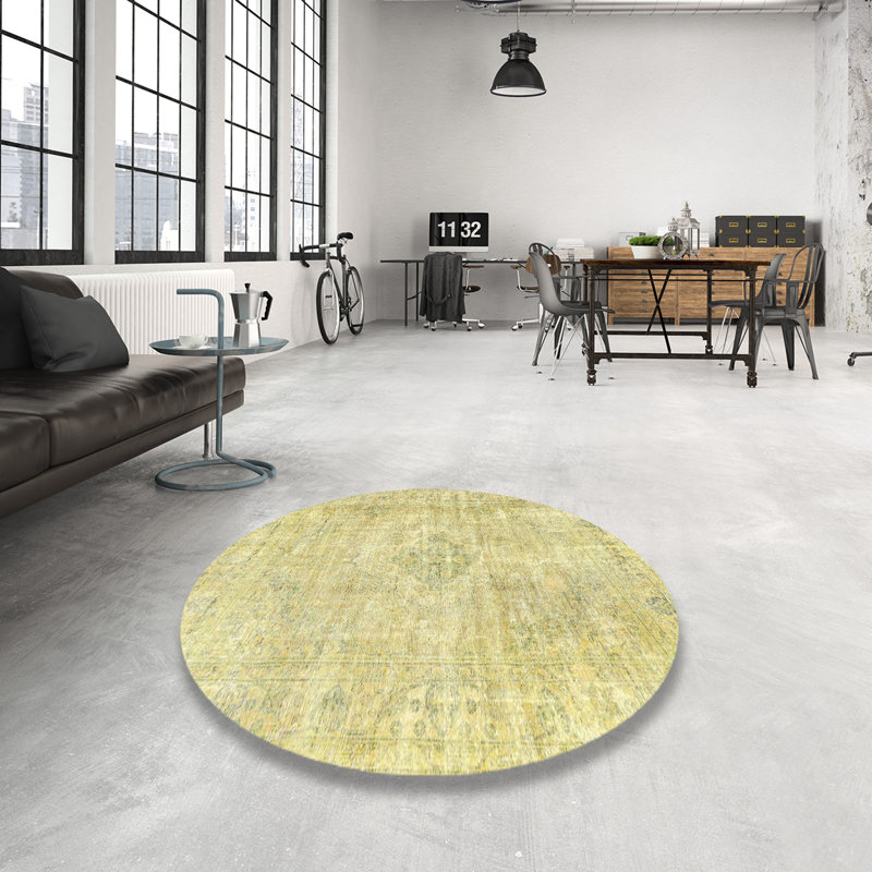 Oriental Indoor Rug, Round 5'