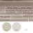 Karma Straight Edge Glass Mosaic Sheet Tile-60084799