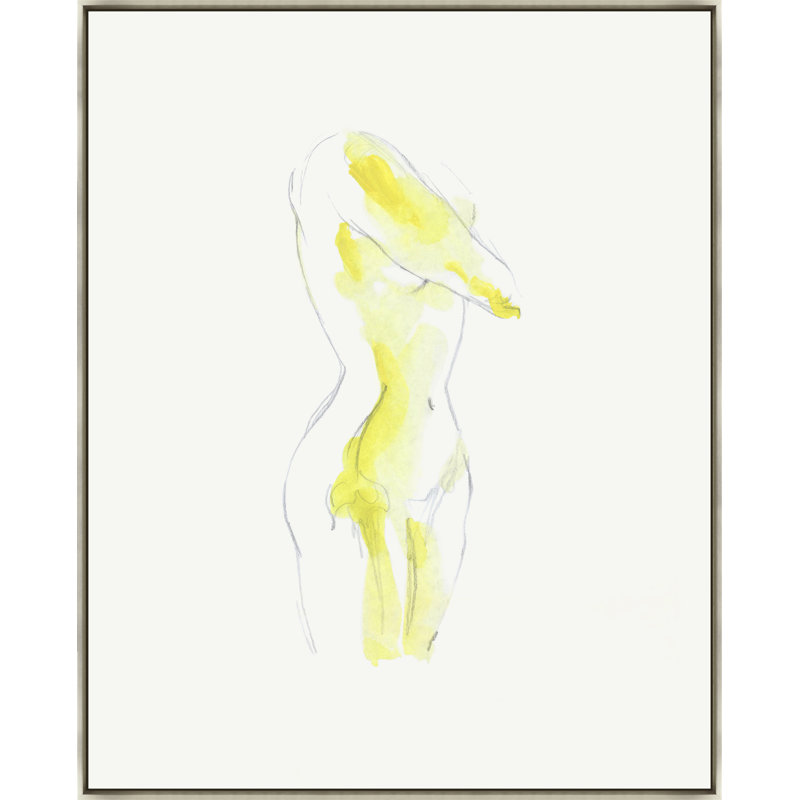 «Spotlight On I» par Helen Parker - peinture sur toile, H 51,5 po x l 41,5 po x P 1,5 po, Image au pinceau gel