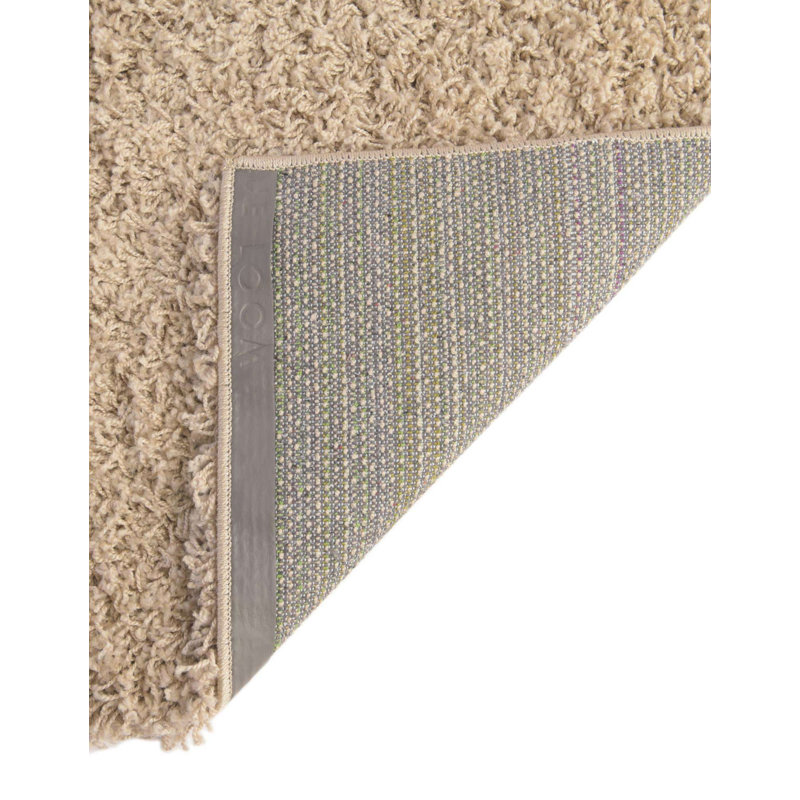 Tapis taupe pour l'intérieur uniquement Santoya, Rectangle 2 pi x 3 pi 1 po