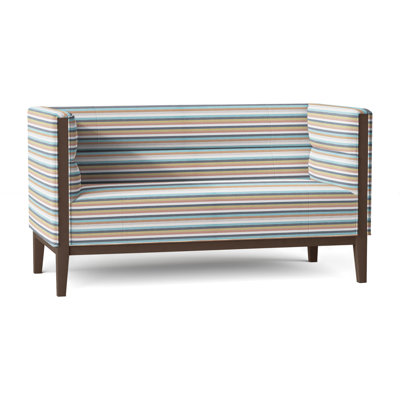 Dyson 58" Tuxedo Arm Loveseat