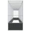 212cm Steel Floor Bird Cage