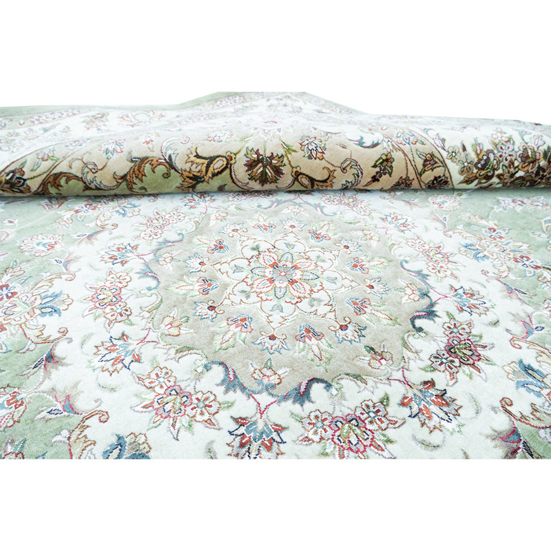 Wool Oriental Area Rug, Rectangle 6' x 9'