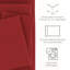 Ensemble de draps en microfibre doublement brossée 4 pièces Becky Cameron 1800 Series-2038499687-2038499680