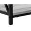 Table d'appoint, côté, bout, table de chevet, lampe, stratifié, métal-106667867-106667869