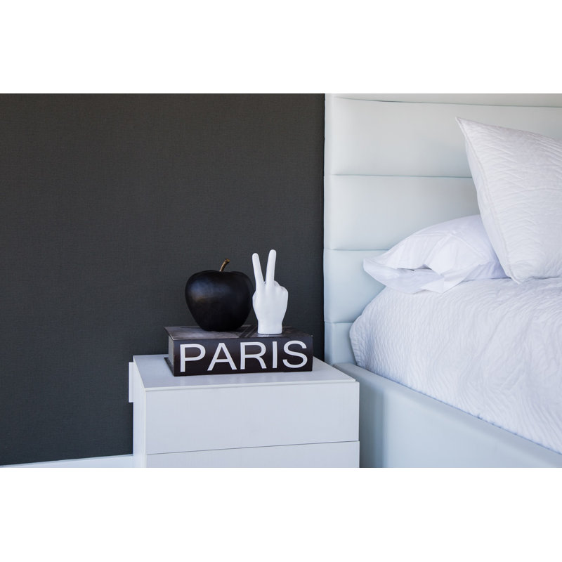 Figurine Chandresh, Blanc