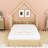 Queen Size House-Shaped Wooden Platform Bed with Storage Drawers and Guardrails-292540036