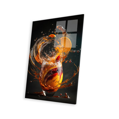«Modern Twist Hurricane Drink On Plastique / Acrylique» par Spacescapes Peinture