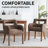 Upholstered Dining Accent Chair With Armrest-1772763931