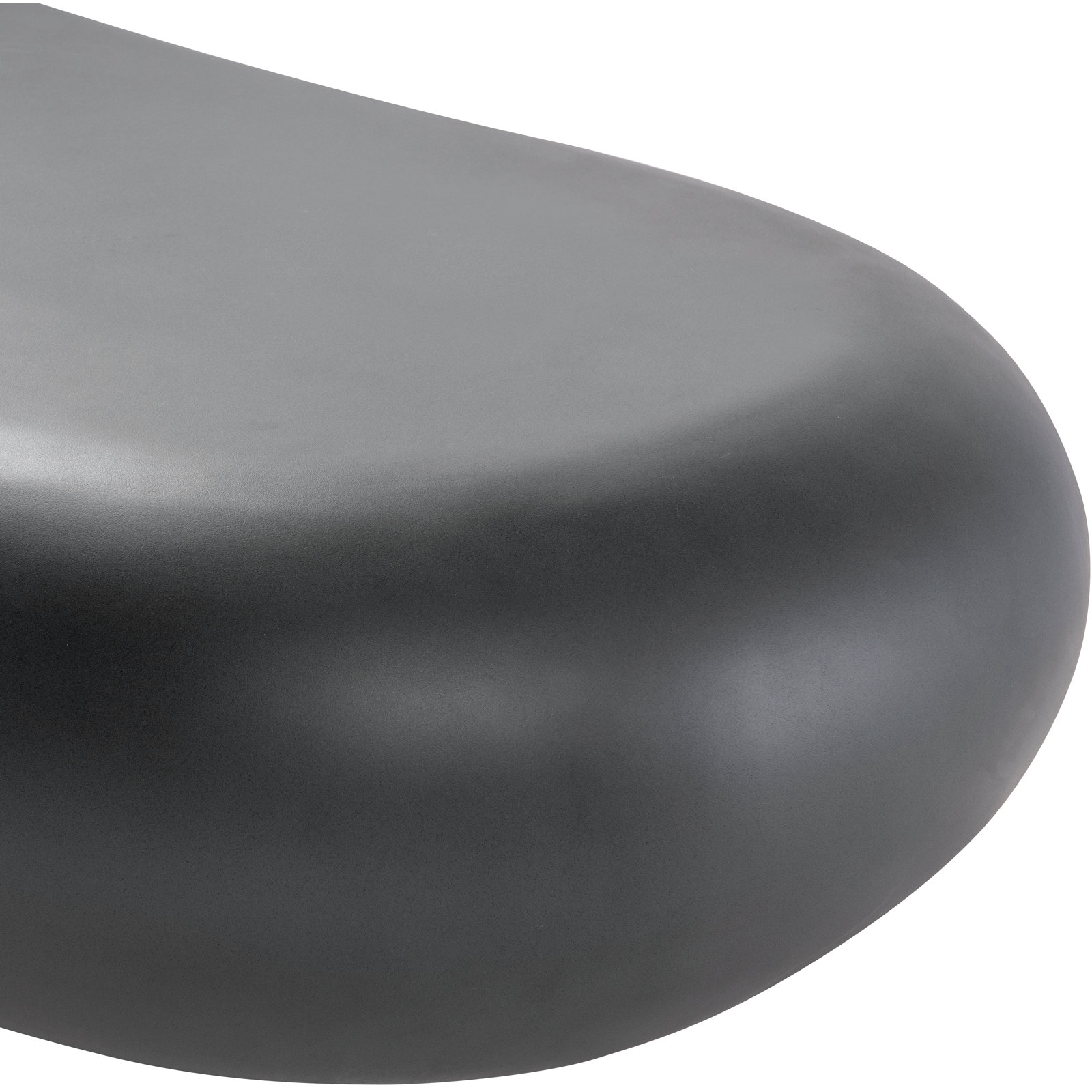 Bazaar 53" Concrete Outdoor Coffee Table, Gray