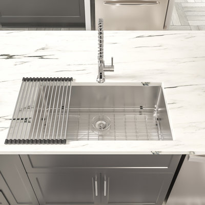 Undermount Single Bowl Stainless Steel Kitchen Sink