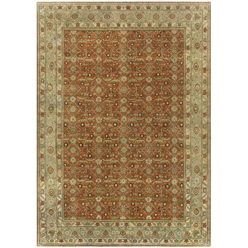Antique One Of A Kind One-of-a-Kind 7'3" X 10' Hand Knotted Area Rug
