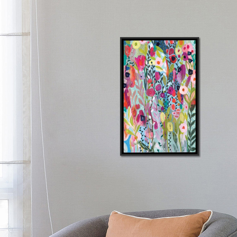 «Flow in the Divine», impression sur toile, H 26 po x l 18 po x P 1,5 po, Toile avec cadre noir
