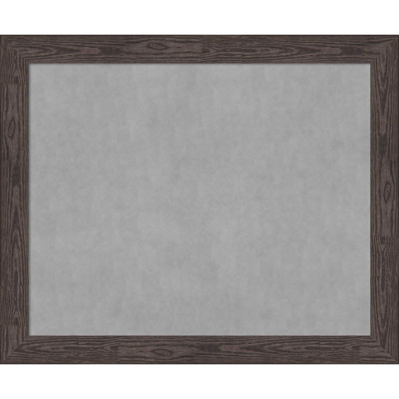 Tableau mémo magnétique en métal, 38" H x 46" W