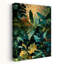 «Dark Tropical Leaves III», reproduction d'art murale contemporaine abstraite-13400929