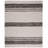 Abbee Natura Hand Woven Wool/Cotton Southwestern Rug in Ivory/Black-1094363112