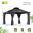 Aluminum Patio Gazebo-112957781-112957780-112957793
