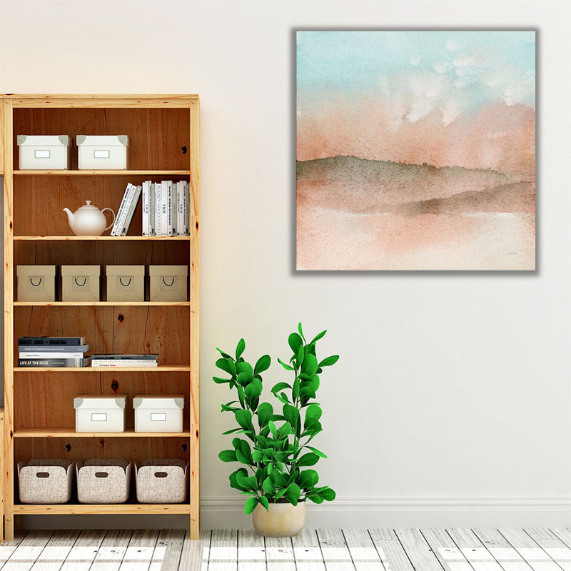 «Desert Landscape I», reproduction d'art sur toile, H 40 po x l 40 po
