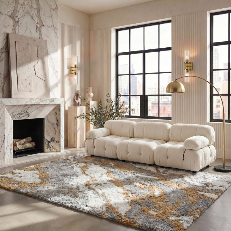Reyes Abstract Indoor Rug, Rectangle 8' x 10'