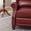 Fauteuil inclinable en cuir véritable Aimee-Lea de 31 po de largeur-1468770917