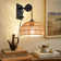 Rattan Plug-in Adjustable Height Sconce no Bulb Included