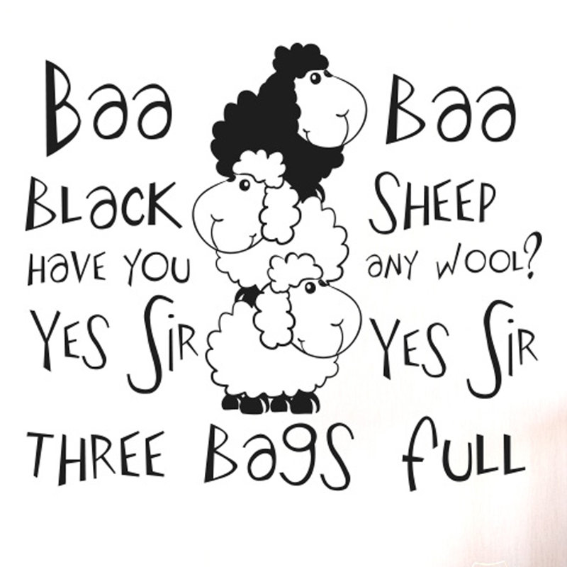 Wall Decal, Black