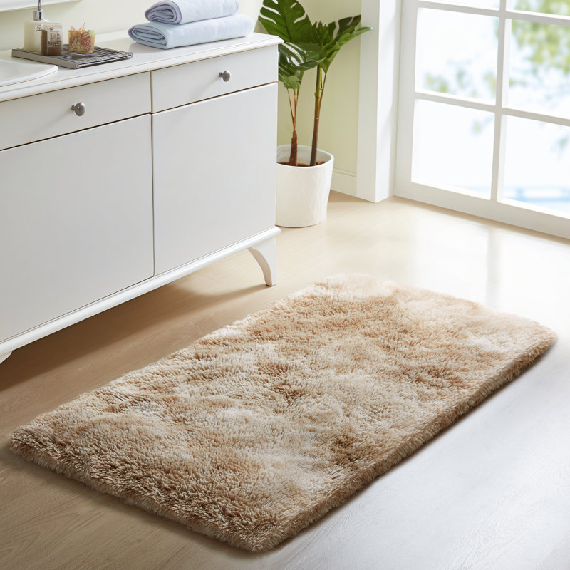 Tapis d'intérieur à poils longs Charvik, Rectangle 4 pi x 4 pi