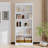 5-Tier Decor Bookshelves with Adjustable Shelves,Storage Organizer for CDs/Books/Movies-1863894607-1859468061