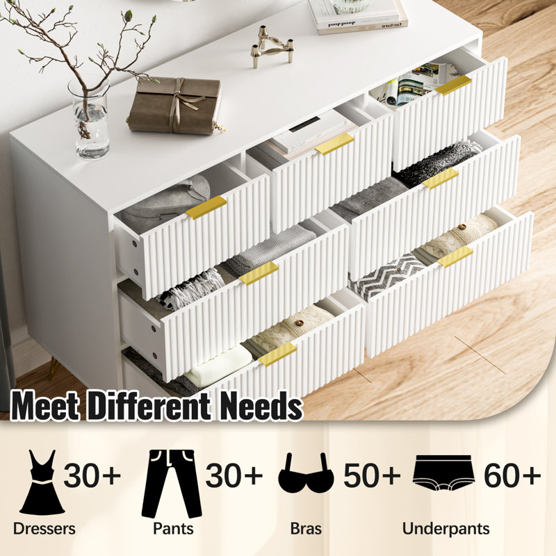 Vilinda 47.2'' W 7 - Drawer Dresser