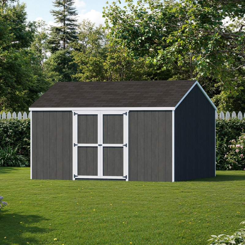 Value Gable Shed With Side Entry, 106.5'' H x 144'' W x 168'' D, Yes