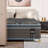 King Size Mattress, 10 Inch Hybrid Mattress with Individually Pocketed Innerspring, Medium Firm, Black and Blue-1877863999