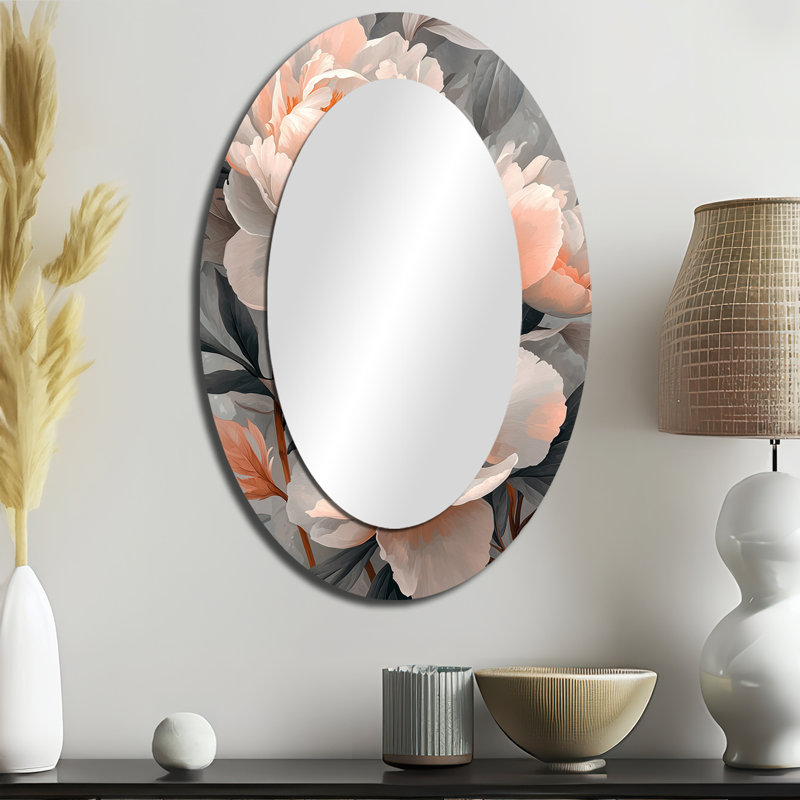 Miroir mural rose, 36 po x 24 po