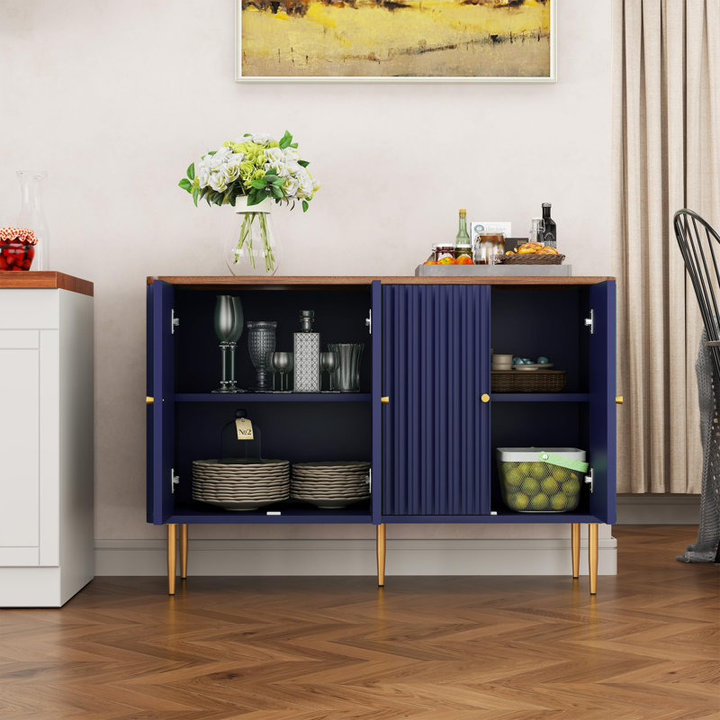 Armoire d'appoint 48 "Modern, Bleu