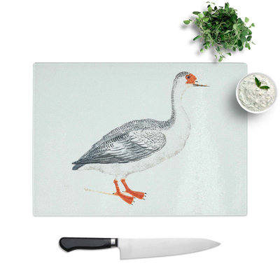 Glass Goose by Johan Teyler Chopping Board