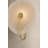 Sariah 10" 1-Light Alabaster Empire Wall Sconce