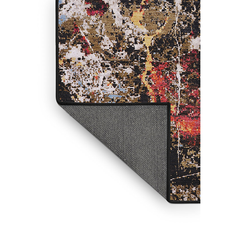 Abstract Indoor Rug, Rectangle 2' x 3'