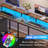 Kamai 54" Desk, L Shaped Desk, Computer Desk, L Desk, Corner Desk, Desks with LED Light, Writing Desk, Gaming Desk, Desk for Gaming-766273588