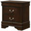 Table de chevet 2 tiroirs Demetra
