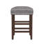Tabouret de comptoir carré de 24 po de hauteur Proxima-90655379-95972817