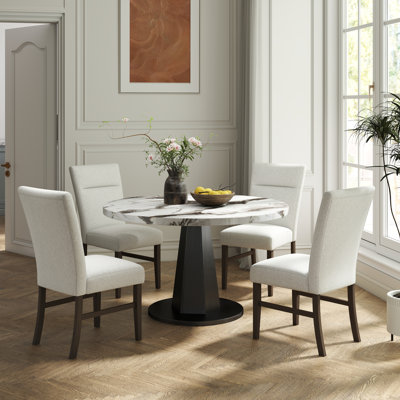 Ensemble de salle à manger 5 pièces Roundhill Furniture Cavira
