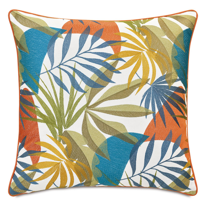 Coussin Kona, Sorbet Oahu, Carré 22 po