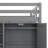 Javonn Full 3 Drawer Youth Loft Bed with Built-in-Desk and Shelves by Yikong-317307906