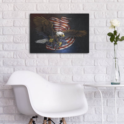 " Eagle And Guns " by Flyland Designs