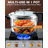 WantJoin 16 Quart Aluminum Pressure Cooker with Release Valve and Safety Locks-122946027