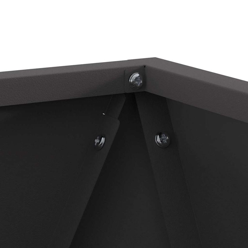 Planter Box, Black, 30cm H x 30cm W x 30cm D