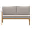 206cm Wide L-Shaped Patio Sectional with Cushions