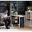 Fold-Out Convertible Office Desk (Not Include Stools)