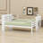 Bunk Bed With Shelves，Shelves Headboard, Safety Guardrails And Ladder, Convertible To 2 Beds