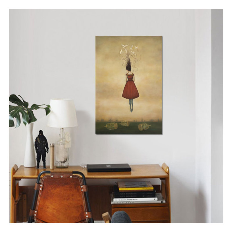 Duy Huynh - Print on Canvas, 101.6 cm H x 66.04 cm W, Black Framed