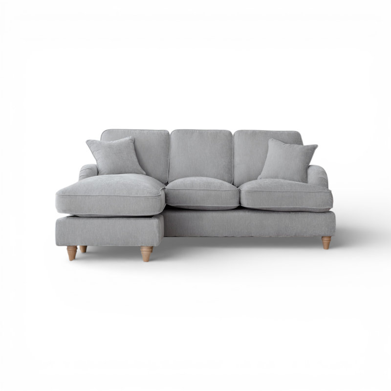Galilee Corner Sofa, Left hand Facing, Charcoal